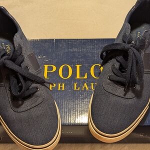 Polo by Ralph Lauren Blue Sneakers Classic Design